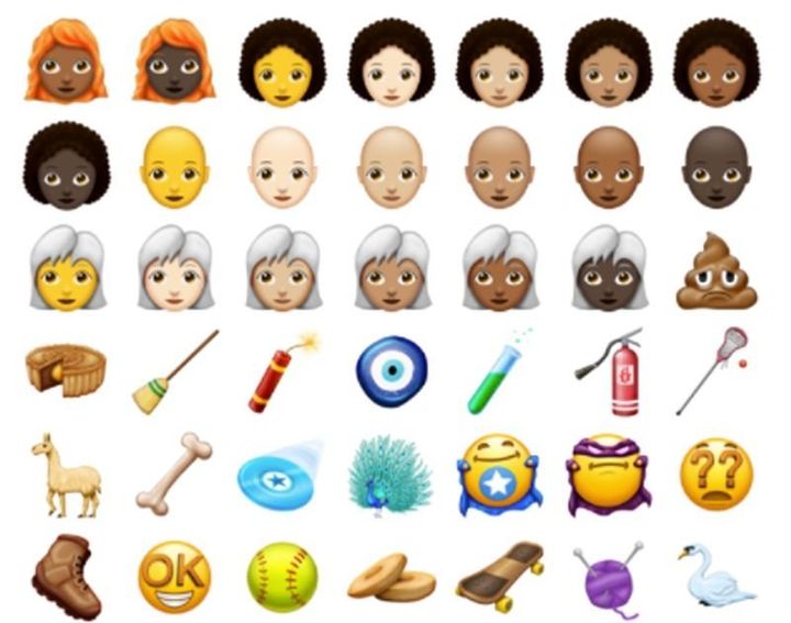 Natural hair emoji are coming in 2018. 