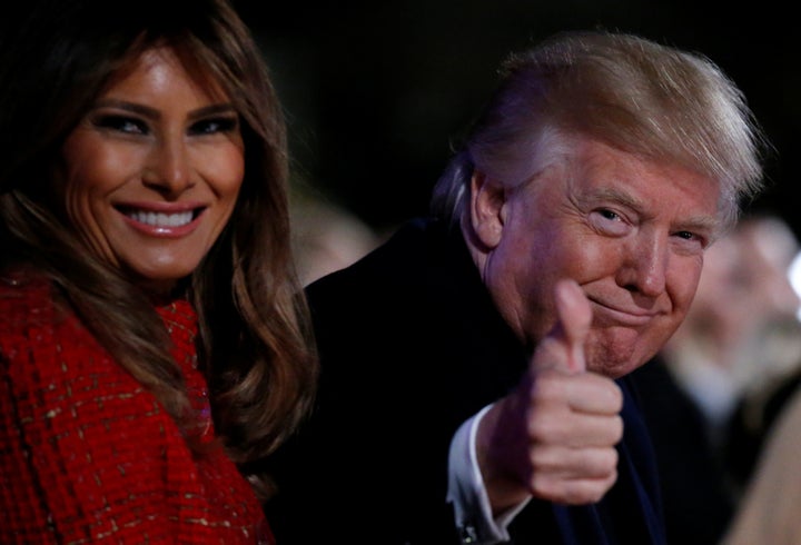 Donald Trump's mother and grandfather followed their siblings to the U.S., while Melania Trump's parents followed her.