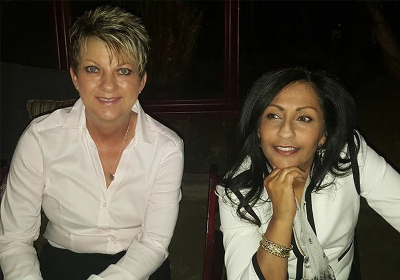 Bobbie Folsom and Gabriella van Rij at an event in 2016.