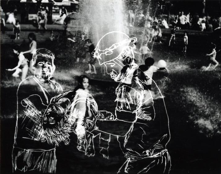 <strong>Farideh Sakhaeifer, </strong><em>you are in the war zone, (</em>2016-17) Gelatin Silver Print
