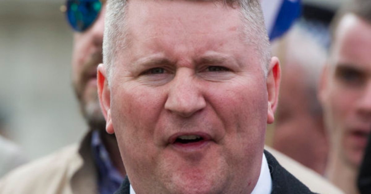 Britain First Leader Paul Golding Charged Over Northern Ireland Rally Speech Huffpost Uk News 