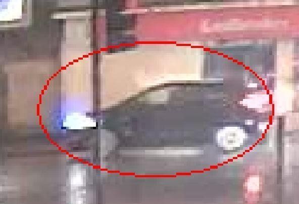 Police wish to trace this vehicle in relation to the incident 