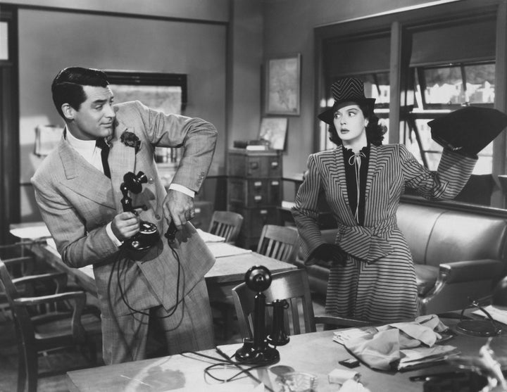 Rosalind Russell as Hildy Johnson in "His Girl Friday."