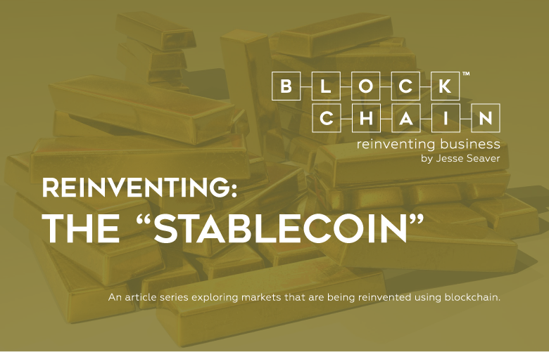 AN ARTICLE SERIES EXPLORING COMPANIES REINVENTING MARKETS USING THE BLOCKCHAIN.