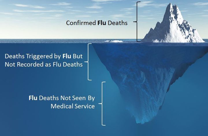 Influenza has been widely recognized as a trigger for other diseases.
