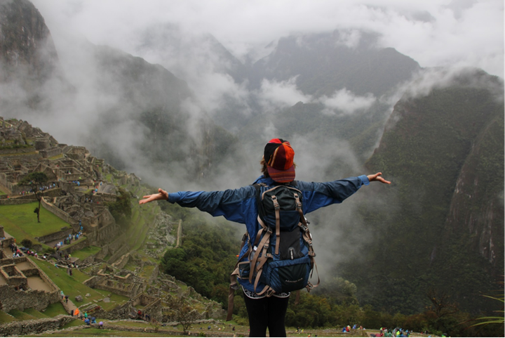 Taking in Machu Picchu during my senior year at THINK Global School
