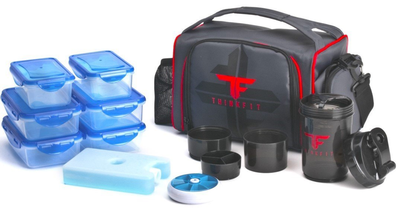 Insulated lunch box with everything you need