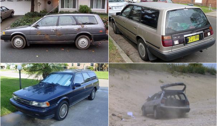 Photos of a 1989 Toyota Camry wagon models