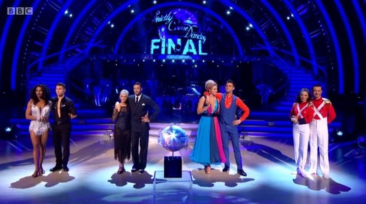 Joe faced Alexandra Burke, Debbie McGee and Gemma Atkinson in the final