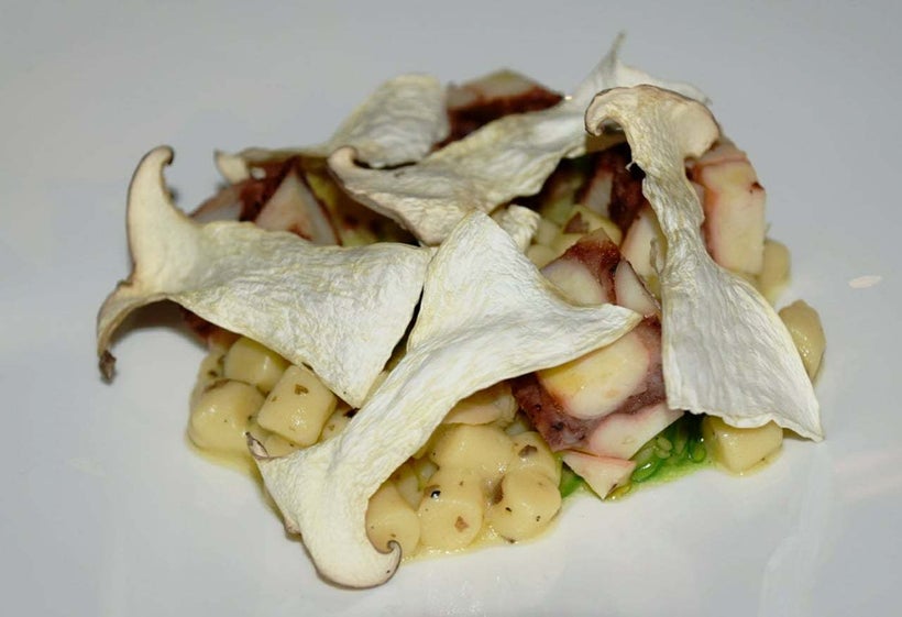 Octopus Giouvetsi.
