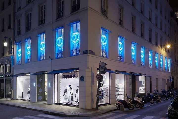 Colette in 2017 when Chanel took over the store for a one off collection.