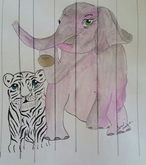 <p>Machali, Babuj, best of friends.</p>
