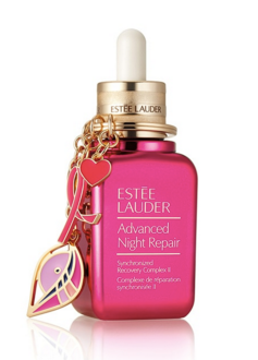 Limited-Edition Advanced Night Repair Synchronized Recovery Complex II with Pink Ribbon Keychain