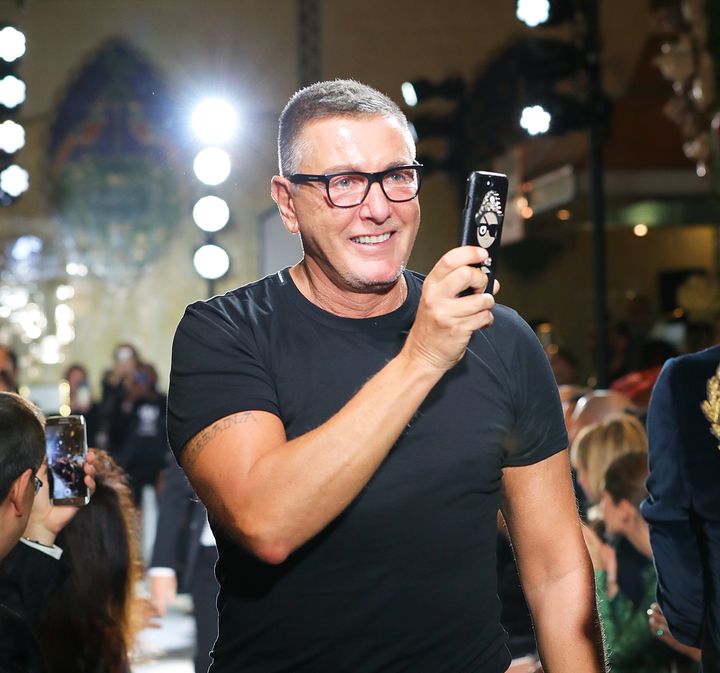 “The word ‘gay’ was invented by those who need to label people,” designer Stefano Gabbana said. 