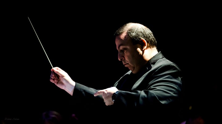<p>Conductor David Leibowitz, NYRO</p>