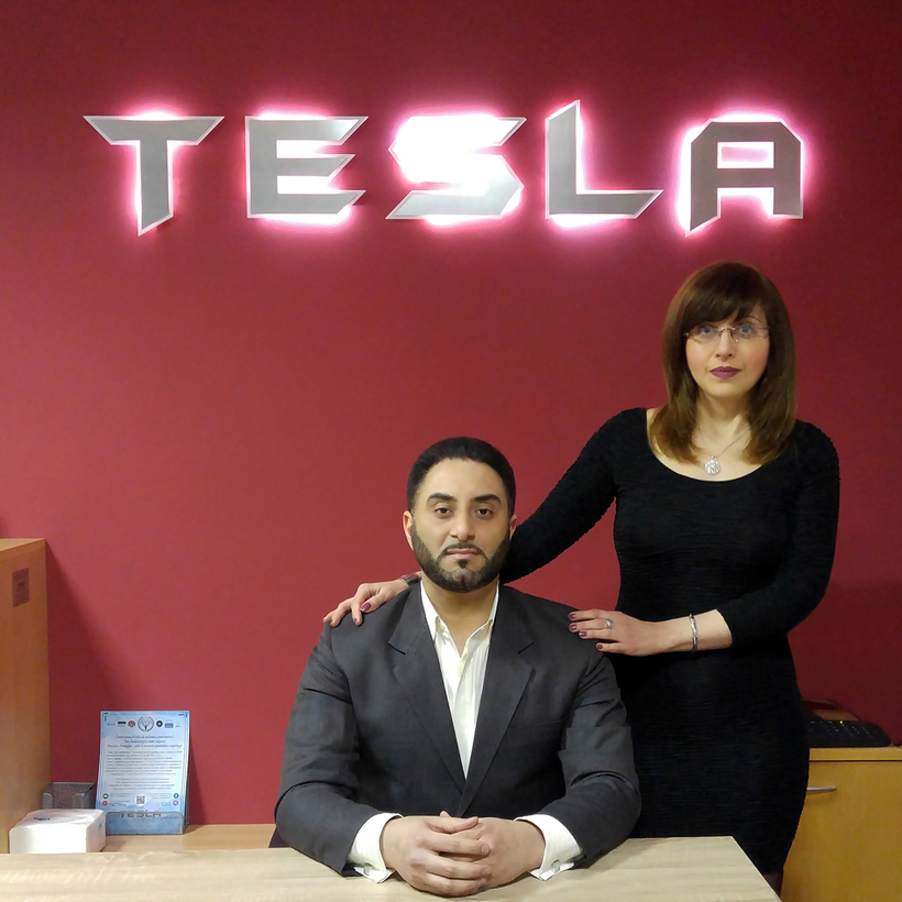 Mike Channa and Sladjana Josanovic