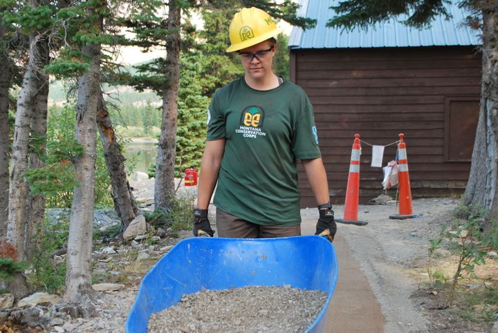 The National Park Foundation funded the Montana Conservation Corps at Glacier National Park in 2016 and 2017. 