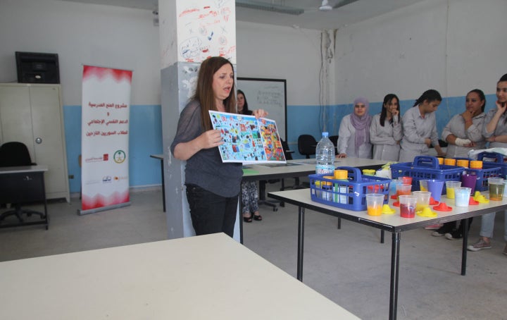<p><em>Art therapy is making a difference for Refugees in Lebanon. </em></p>