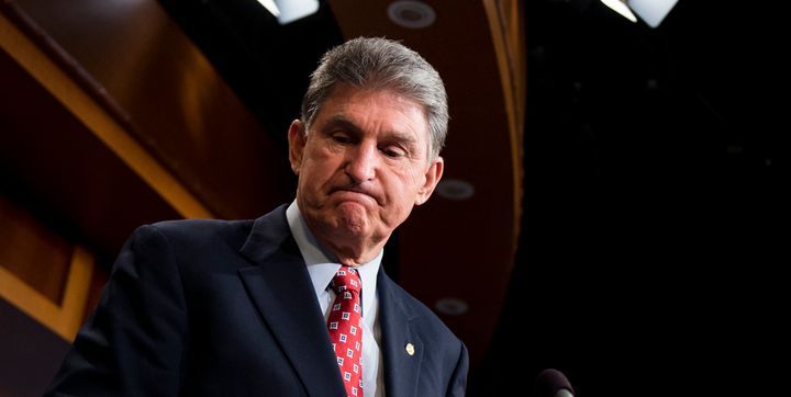 Sen. Joe Manchin told CNN's "New Day" that he has "moved on" from the sexual misconduct allegations against President Donald Trump.