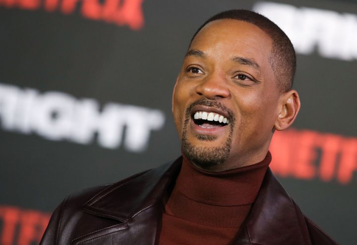 Will Smith attends the European Premeire of 'Bright' held at BFI Southbank on December 15, 2017 in London, England.