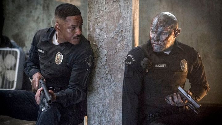 Will Smith and Joel Edgerton in a still from "Bright."