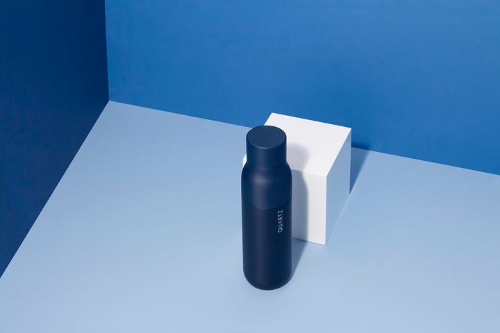 LARQ water bottle targets harmful bacteria and self-cleans using UV light