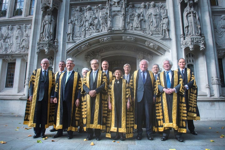 The UK Supreme Court does not have a single black or minority ethnic member among its 12 justices