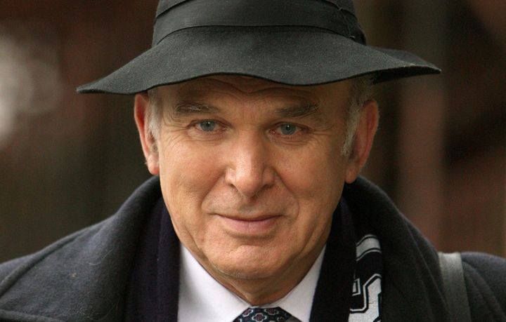 Vince Cable, leader of the Lib Dems