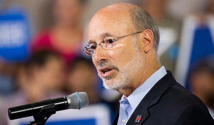 Pennsylvania Gov. Tom Wolf vetoed a 20-week abortion ban on Monday.