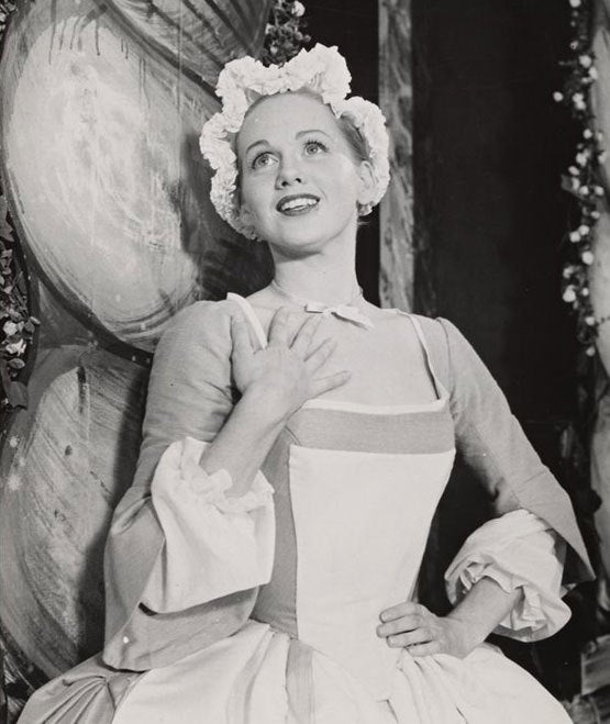 Barbara Cook as Cunegonde in <em>Candide</em>