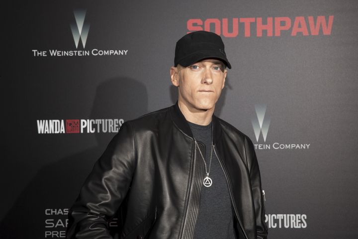 Eminem, 45, has been accused of channeling homophobia and misogyny in his music and performances.