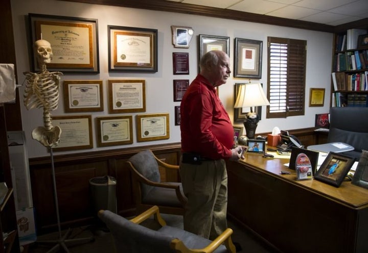 Attorney Bobby McDaniel at his office in Jonesboro, Ark., Nov. 30, 2017.