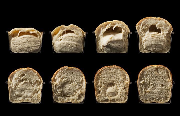 Baking sequence cutaway, from Modernist Bread by Nathan Myhrvold and Francisco Migoya 