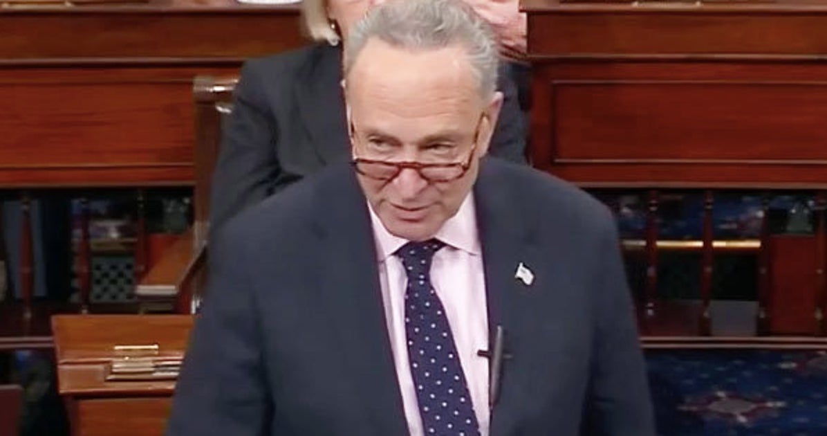Chuck Schumer Warns GOP: 'You're Messing Up America. You Could Pay ...