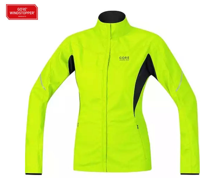 <p><strong>Gore’s ESSENTIAL LADY WINDSTOPPER® ACTIVE SHELL PARTIAL JACKET</strong> </p>