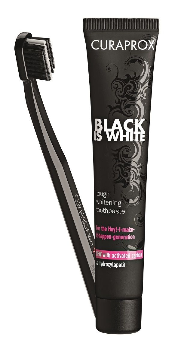<p><strong>Curaprox Black is White Toothpaste</strong> </p>