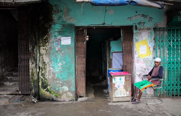 Doyagonj public toilet, Dhaka, Bangladesh 