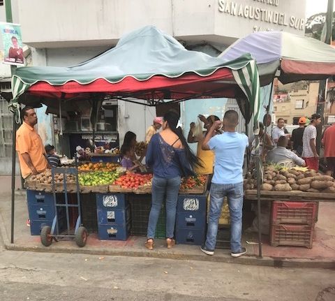 Fruit Stand, San Agustin