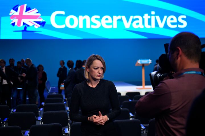 The canary had claimed the BBC political editor was a speaker at the Tory Conference in September