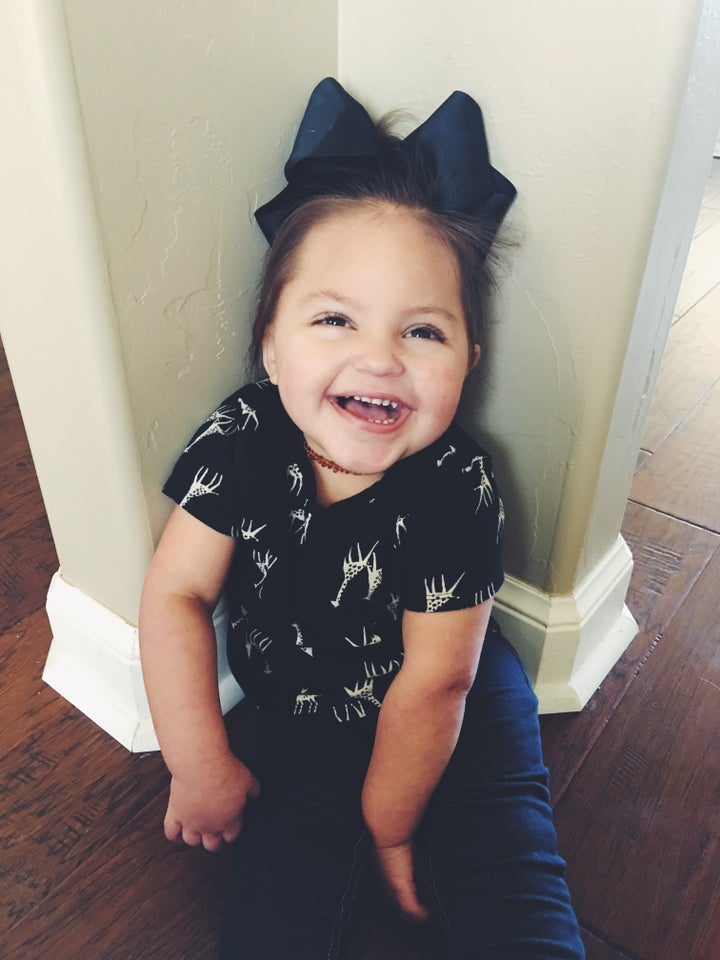 <p>Happy little Ellis, age three. </p>