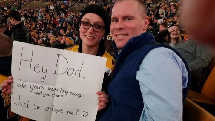 Lauren Flores-Walton asked her mother’s ex-husband to adopt her. 