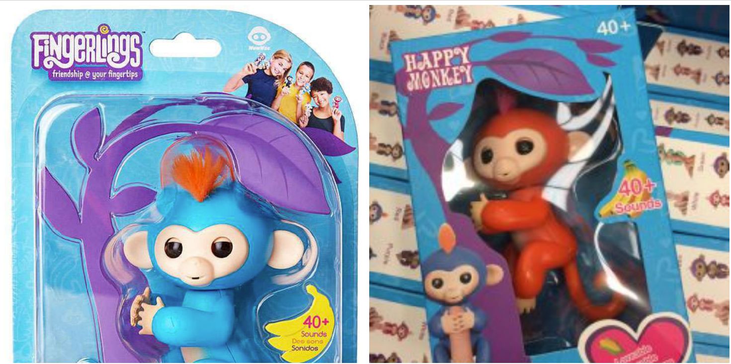 happy monkey fingerlings