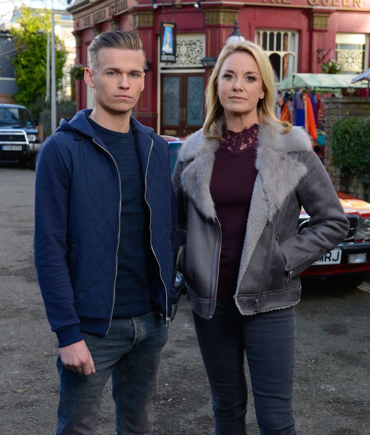 Mel and Steve's son Hunter will also be arriving on Albert Square