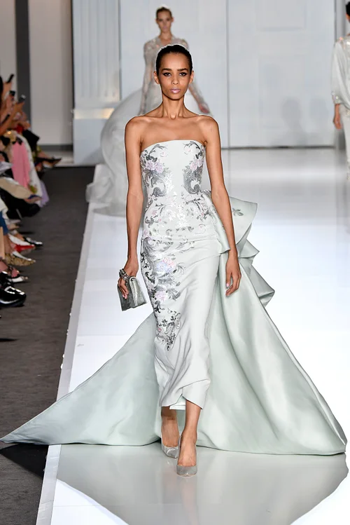 ralph russo meghan markle engagement dress Meghan Markle Wore Ralph and Russo Gown for Engagement Photos