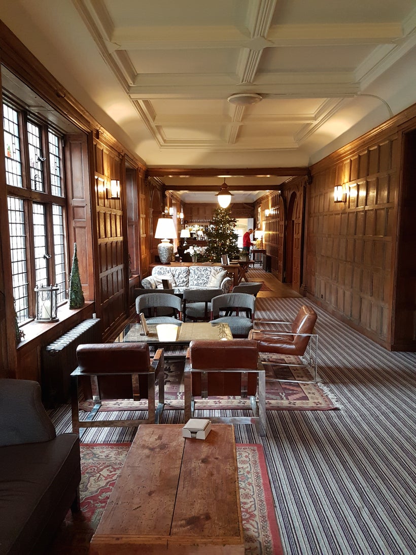 The 90-foot-long, oak-paneled Long Gallery
