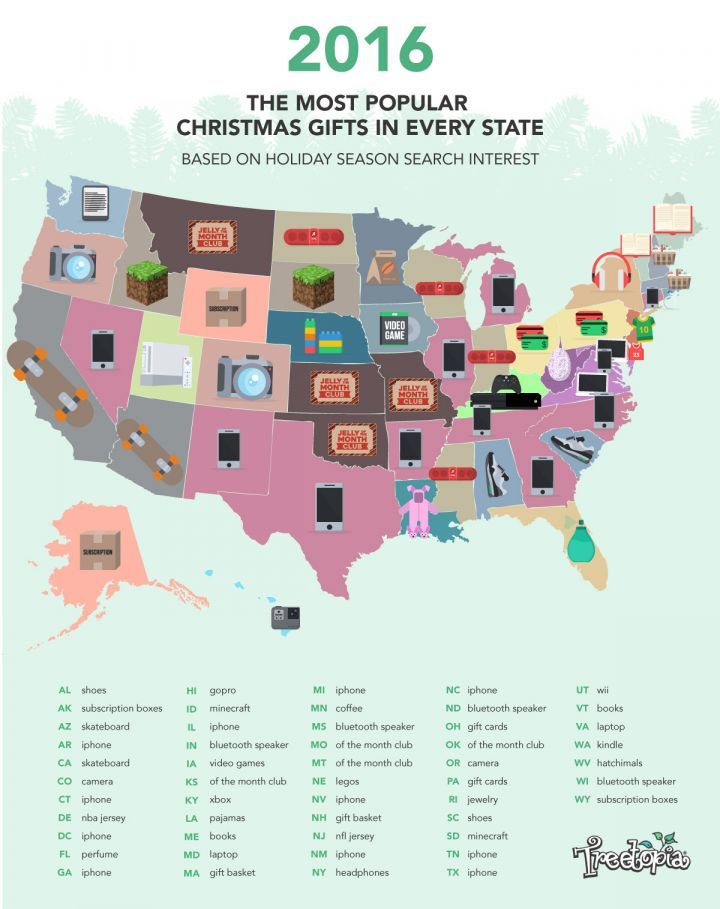 Here s The Most Popular Holiday Gift In Your State HuffPost Life