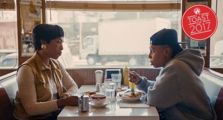 Angela Bassett and Lena Waithe in the “Thanksgiving” episode of "Master of None." 