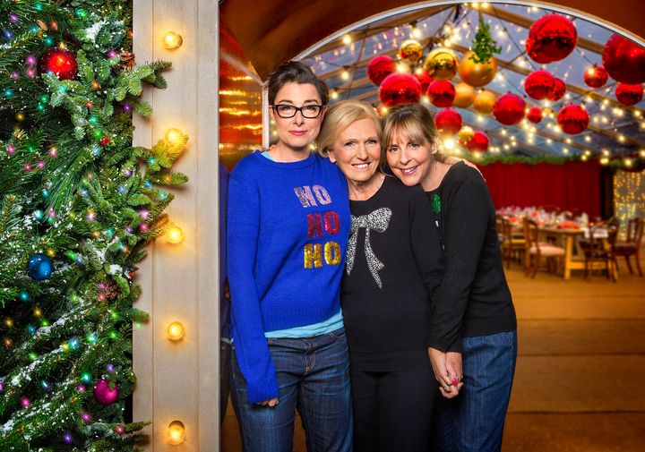 Sue Perkins, Mary Berry and Mel Giedroyc reunited on 'Big Christmas Thank You'