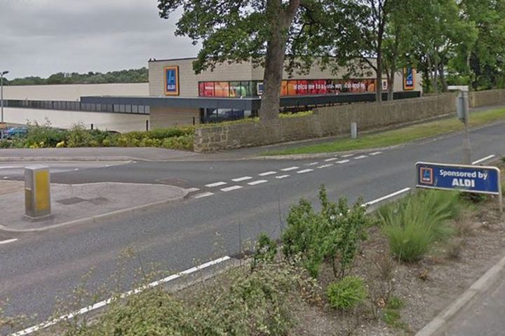 The stabbing occurred at Aldi in Skipton