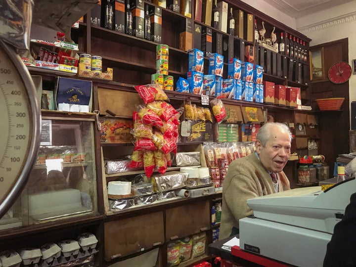 Lisbon is full of friendly people - one of my favorites, Senior Antonio